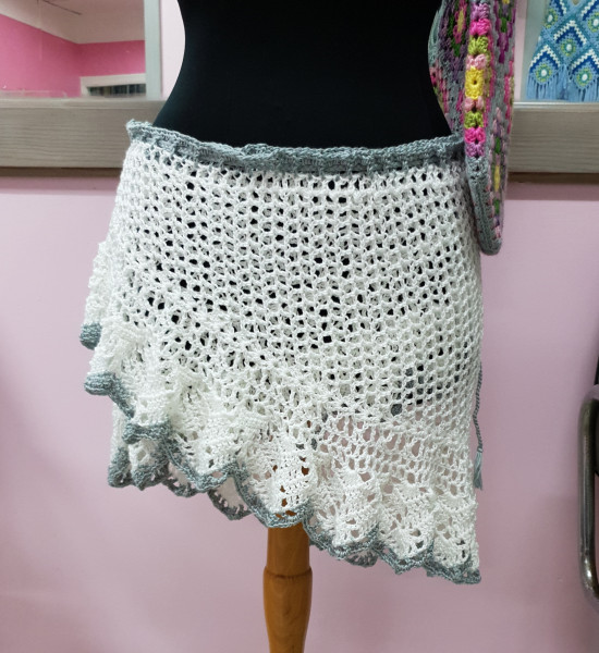 Beach wrap skirt